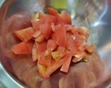夏野菜のスープ/七尾給食作り方2写真