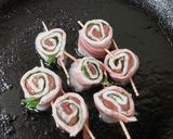 揚げない！梅シソ巻き♪パン粉、小麦粉無し作り方7写真