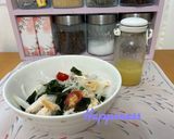 鶏胸肉と海藻のサラダ作り方5写真