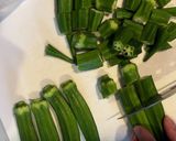 醤油麹でオクラの唐揚げ作り方1写真