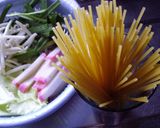 別茹で不要　スパゲティーちゃんぽん風作り方1写真