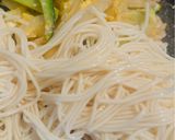 豚こま肉とズッキーニのそうめんちゃんぷる作り方6写真