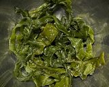 茎わかめとおからの炒めもの作り方1写真