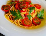 ミニトマトのパスタ作り方6写真