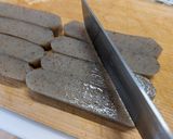 味のしみた我が家のピリ辛蒟蒻作り方1写真