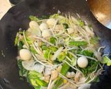 無添加 無農薬 シーフード野菜炒め作り方4写真