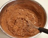 しっとりベイクドチョコチーズケーキ作り方9写真