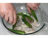 ささみとおくらのマヨわさ醤油★動画あり★作り方6写真
