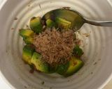 アボカドの梅おかか醤油和え作り方5写真