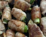 豚バラ肉でなすと白ネギの肉巻き作り方7写真