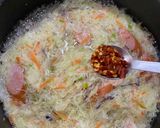 濃厚！豆乳キムチスープ作り方3写真
