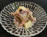 秋のレーズンサツマイモサラダ作り方4写真