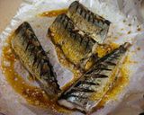 秋刀魚の肝醤油焼き作り方4写真