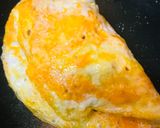 あまったカレーで●カレーオムレツ作り方3写真