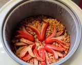 タコさんウインナーの炊き込みご飯🐙作り方2写真