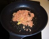 簡単給食　肉みそうどん作り方3写真