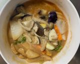 肉無チクワ赤味噌天津飯風親子丼味野炒め作り方15写真