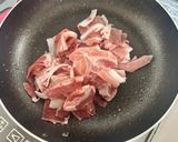 豚こま肉の胡麻味噌炒め作り方4写真
