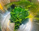ほうれん草ミルクチーズソースの旨味パスタ作り方3写真