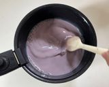 調理10分！超簡単！豆乳で作る紫芋アイス作り方3写真