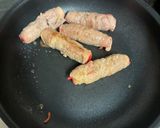 絶品！紅生姜入りの肉巻きちくわ作り方5写真
