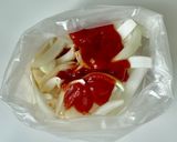 防災レシピ🍲湯煎で作る鶏手羽トマト煮込み作り方3写真