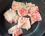 豚バラと茄子とミニトマトの生姜炒め作り方4写真