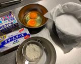 簡単☆混ぜて焼くだけバスクチーズケーキ♪作り方2写真