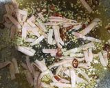 山菜の和風パスタ作り方3写真