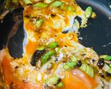 細アスパラガスのマヨネーズ玉子炒飯作り方1写真
