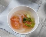 レモン入りトマトスープ作り方5写真