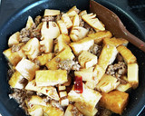 【和風麻婆豆腐】厚揚げと筍の味噌炒め作り方6写真