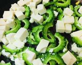 市販サラダ●鶏肉ゴーヤーチャンプルソース作り方2写真