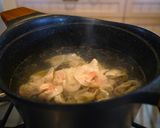 水菜と豚しゃぶのごまだれ豆乳そうめん作り方3写真