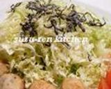＊キャベツと塩昆布でつきだしサラダ＊作り方4写真