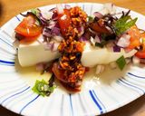 トマトのオリーブ油で冷奴作り方3写真