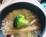 お弁当のすみっコパスタをワンパンで作り方3写真
