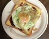 お好み焼きトースト作り方4写真