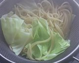 キャベツとベーコンのピリ辛韓国風パスタ作り方4写真