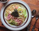 キャベツとベーコンのピリ辛韓国風パスタ作り方6写真