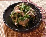 ゆで豚豆苗のせ豆腐作り方6写真