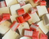 豆腐とかま玉餡かけ作り方4写真