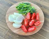 トマトと豚肉のすき煮作り方1写真