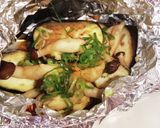 ナスとしめじのホイル焼き作り方6写真