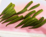 うどんスープで簡単！オクラの浅漬けお漬物作り方2写真