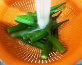 うどんスープで簡単！オクラの浅漬けお漬物作り方4写真