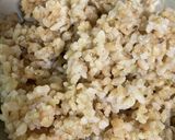 超簡単　残り物で豚丼作り方4写真