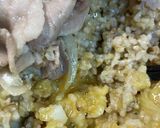 超簡単　残り物で豚丼作り方11写真