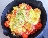 唐揚げドリア作り方6写真