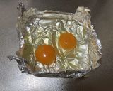 トースターで目玉焼き作り方2写真